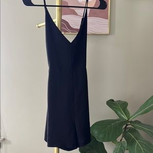 Elegant Black crisscross romper
